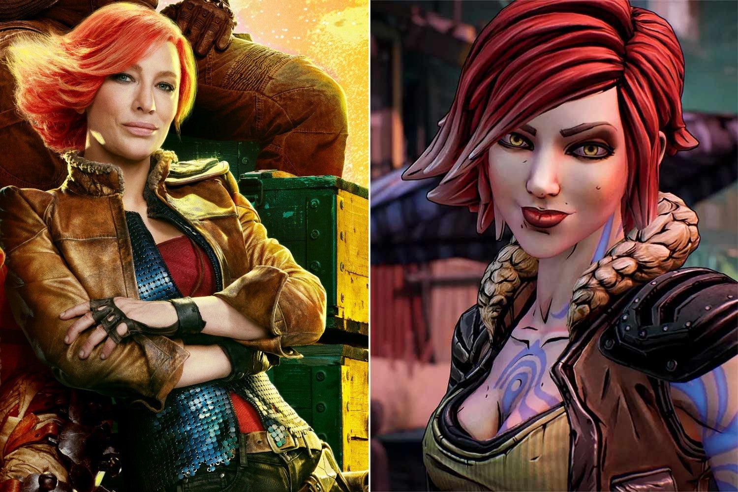 Borderlands Games Vs Movie Comparison